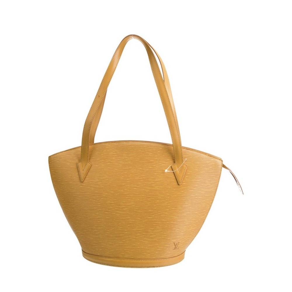 Louis Vuitton Saint Jacques Yellow Epi‎ Shoulder Bucket Bag